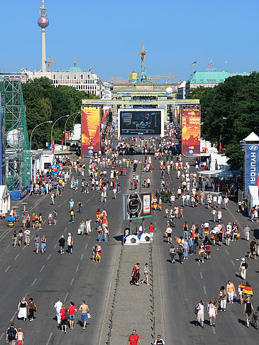 Fanmeile am Brandenburger Tor