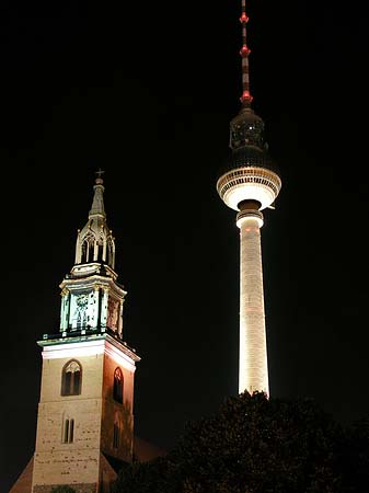 Fotos Fernsehturm und Marienkirche