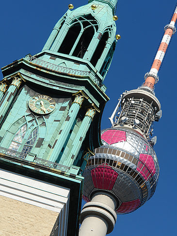 Fotos Fernsehturm und Marienkirche