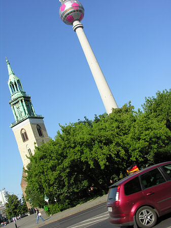 Fotos Fernsehturm und Marienkirche