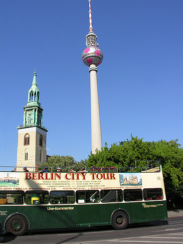 Fernsehturm und Marienkirche Foto 