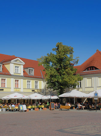 Fußgängerzone der Brandenburger Straße Foto 