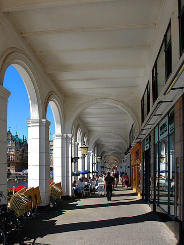 Bögen der Alster Arkaden