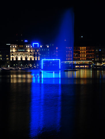 Fotos Fontäne auf der Binnenalster