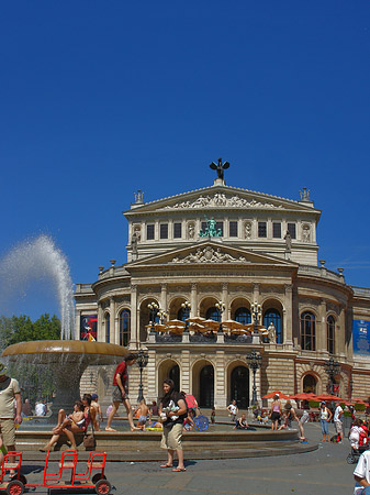 Alte Oper mit Opernplatz Fotos