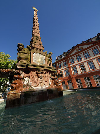 Haus zum Grimmvogel mit Liebfrauenbrunnen Foto 