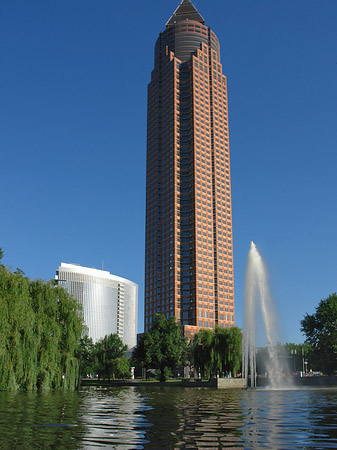 Fotos Messeturm mit Ludwig-Erhard-Anlage | Frankfurt am Main