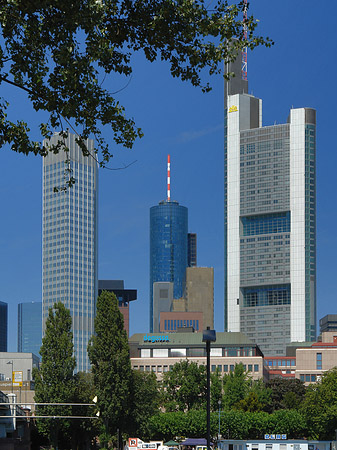 Foto Skyline von Frankfurt - Frankfurt am Main