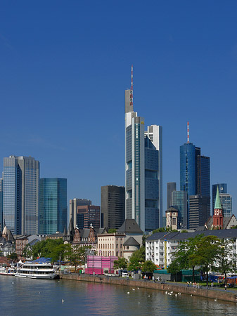 Foto Skyline von Frankfurt - Frankfurt am Main