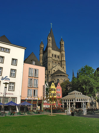 Groß St Martin hinter Fischmarkt Fotos