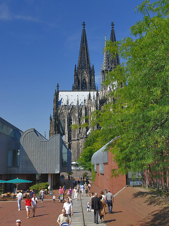 Weg zum Kölner Dom