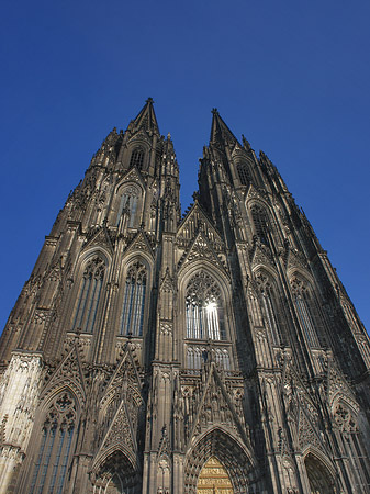 Foto Westfassade des Kölner Doms - Köln