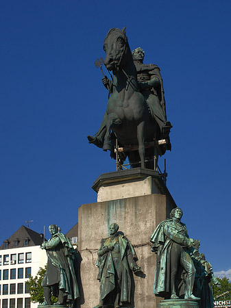 Foto Reiterstandbild - Köln