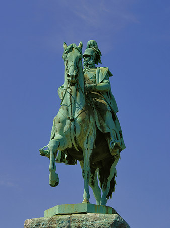 Foto Reiterstatue - Köln