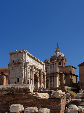 Foto Triumphbogen des Septimius Severus - Rom