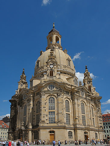 Foto Frauenkirche und Lutherdenkmal