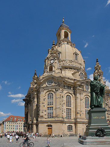 Foto Frauenkirche und Neumarkt