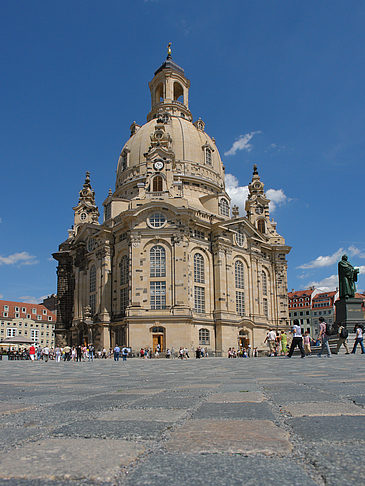 Foto Frauenkirche und Neumarkt - Dresden