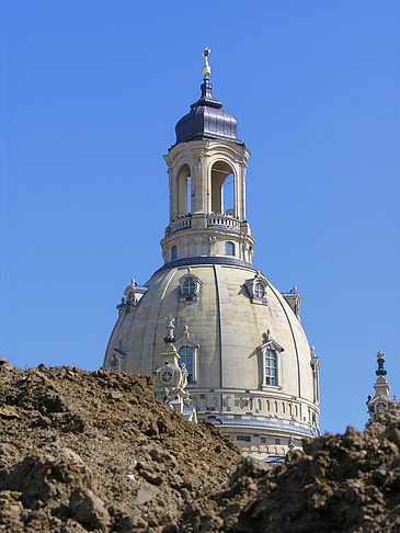 Foto Baustelle Frauenkirche