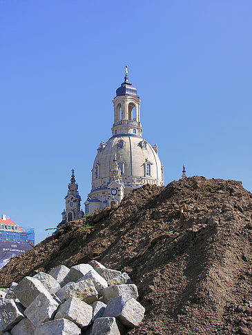 Fotos Baustelle Frauenkirche