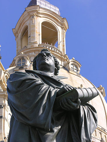 Fotos Martin Luther Denkmal an der Frauenkirche | Dresden