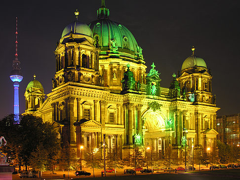 Fotos Berliner Dom bei Nacht | Berlin