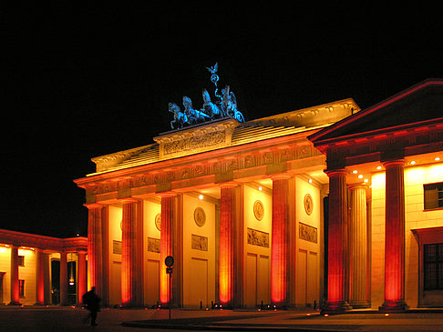 Foto Brandenburger Tor bei Nacht