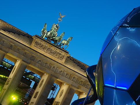 Foto Brandenburger Tor bei Nacht