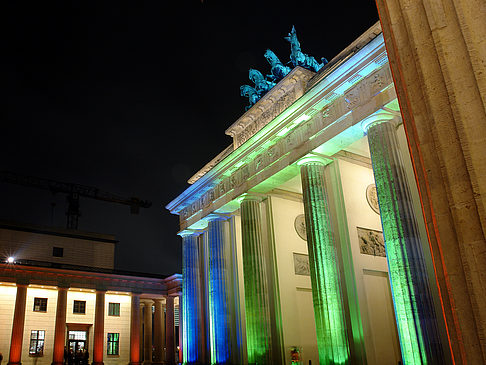 Foto Brandenburger Tor bei Nacht