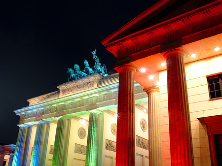 Brandenburger Tor bei Nacht