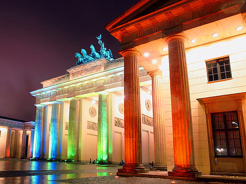 Fotos Brandenburger Tor bei Nacht | Berlin