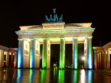 Fotos Brandenburger Tor bei Nacht | Berlin