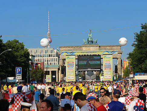 Foto Brandenburger Tor und Fernsehturm