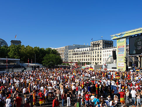 Foto Leinwand und Fans