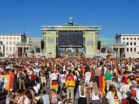 Leinwand und Fans Foto 