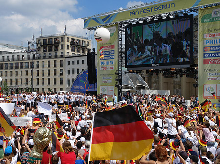 Fotos Leinwand und Fans