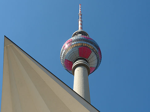 Fotos Fernsehturm mit Ecke | Berlin