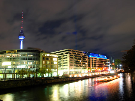 Foto Spree und Fernsehturm - Berlin