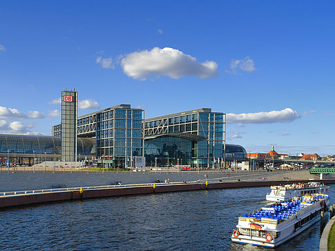 Blick auf den Hauptbahnhof Foto 