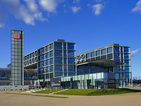 Blick auf den Hauptbahnhof Foto 