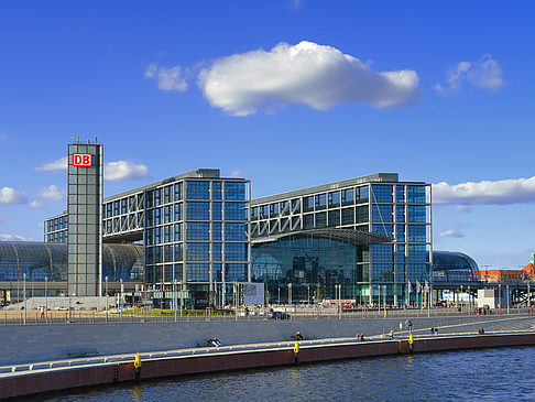 Foto Blick auf den Hauptbahnhof - Berlin