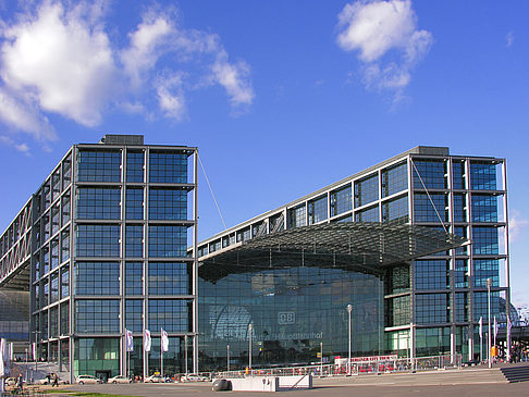 Foto Blick auf den Hauptbahnhof - Berlin