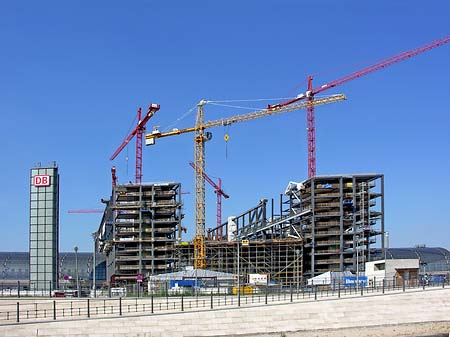 Foto Lehrter Bahnhof-Baustelle - Berlin