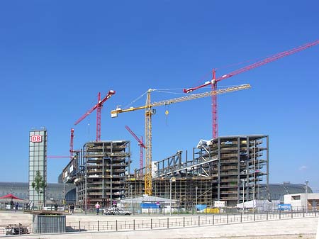 Lehrter Bahnhof-Baustelle Fotos