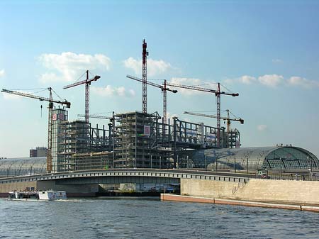 Foto Lehrter Bahnhof-Baustelle