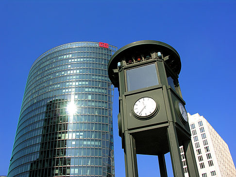 Foto Ampel am Potsdamer Platz