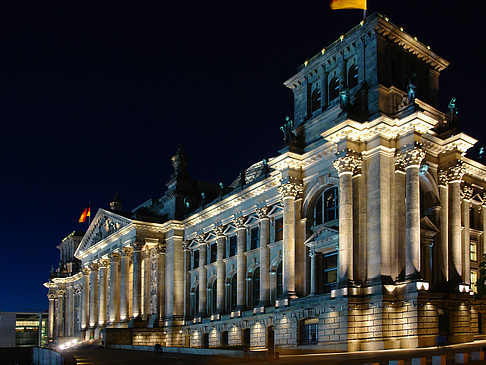 Fotos Reichstag bei Nacht