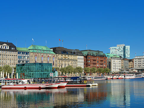 Fotos Alster Pavillon und Binnenalster