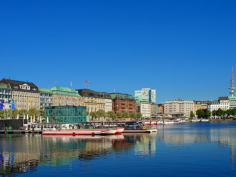 Fotos Alster Pavillon und Binnenalster