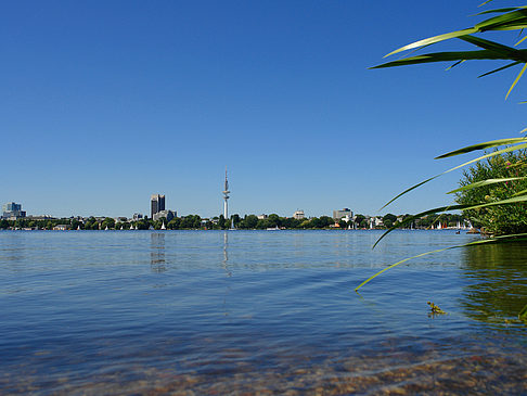 Fotos Badestrand an der Außenalster